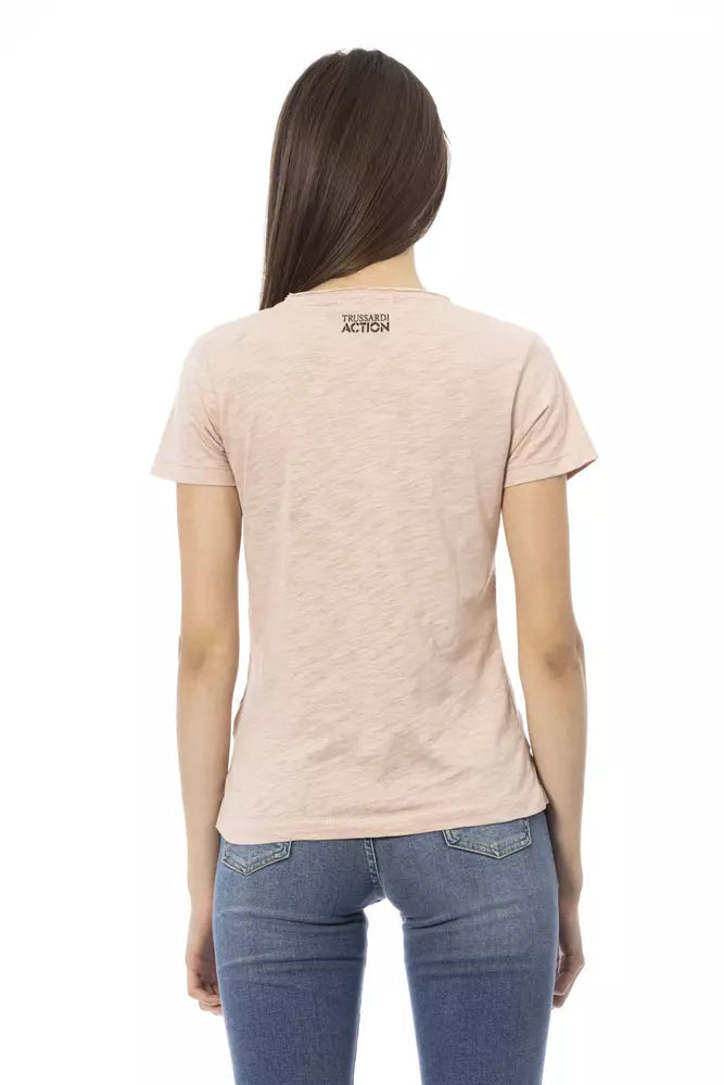 Trussardi Action Multicolor T-Shirt for Women detail view