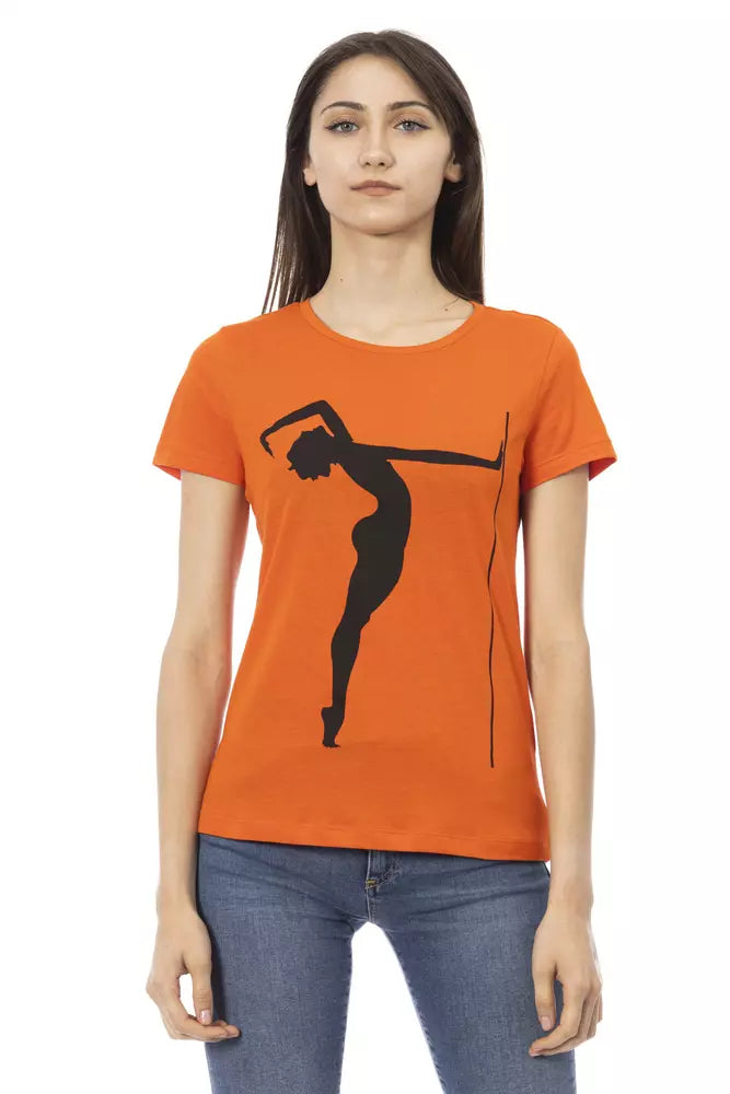 Trussardi Action Orange T-Shirt for Women