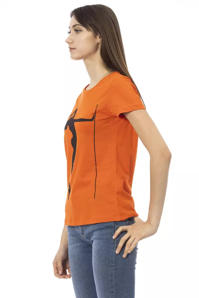Trussardi Action Orange T-Shirt for Women alternate view