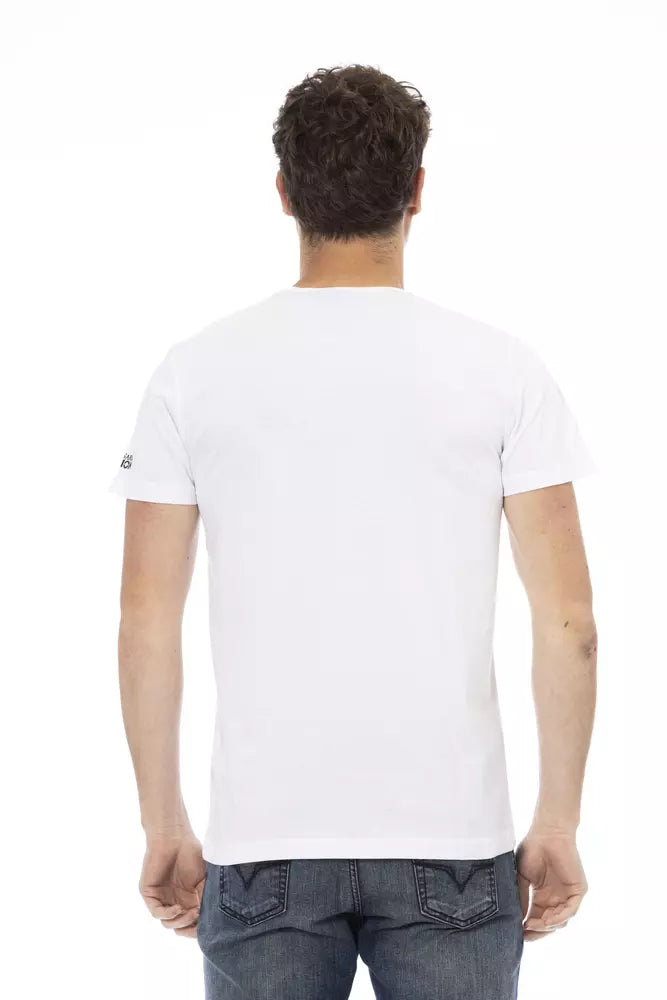 Trussardi Action White T-Shirt for Men detail view