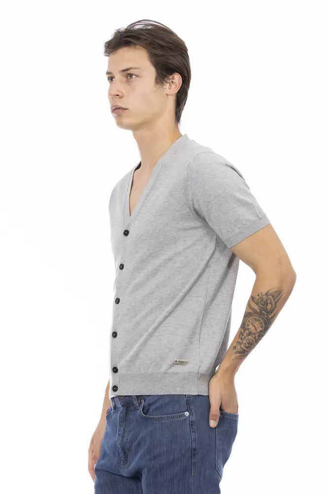 Baldinini Trend Grey Cardigan for Men alternate view