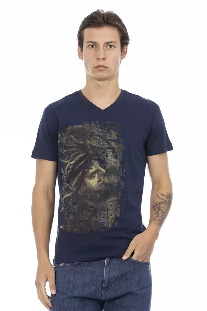Trussardi Action Blue T-Shirt for Men