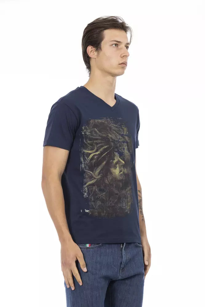 Trussardi Action Blue T-Shirt for Men alternate view