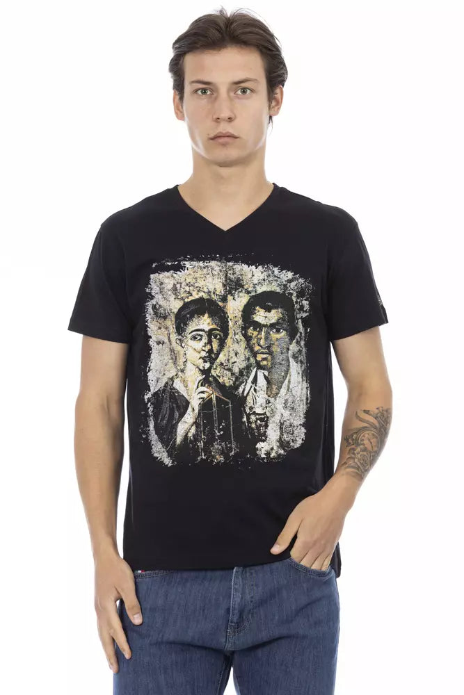 Trussardi Action Black T-Shirt for Men