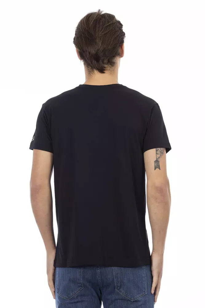 Trussardi Action Black T-Shirt for Men detail view