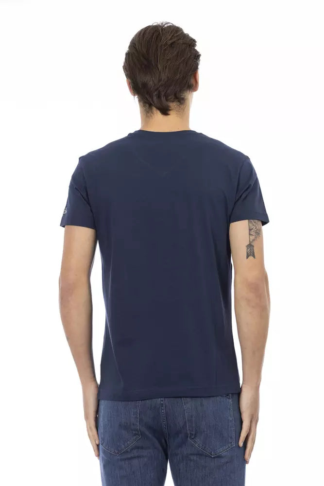 Trussardi Action Blue T-Shirts for Men detail view