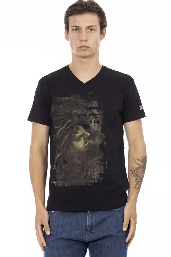 Trussardi Action Black T-Shirt for Men