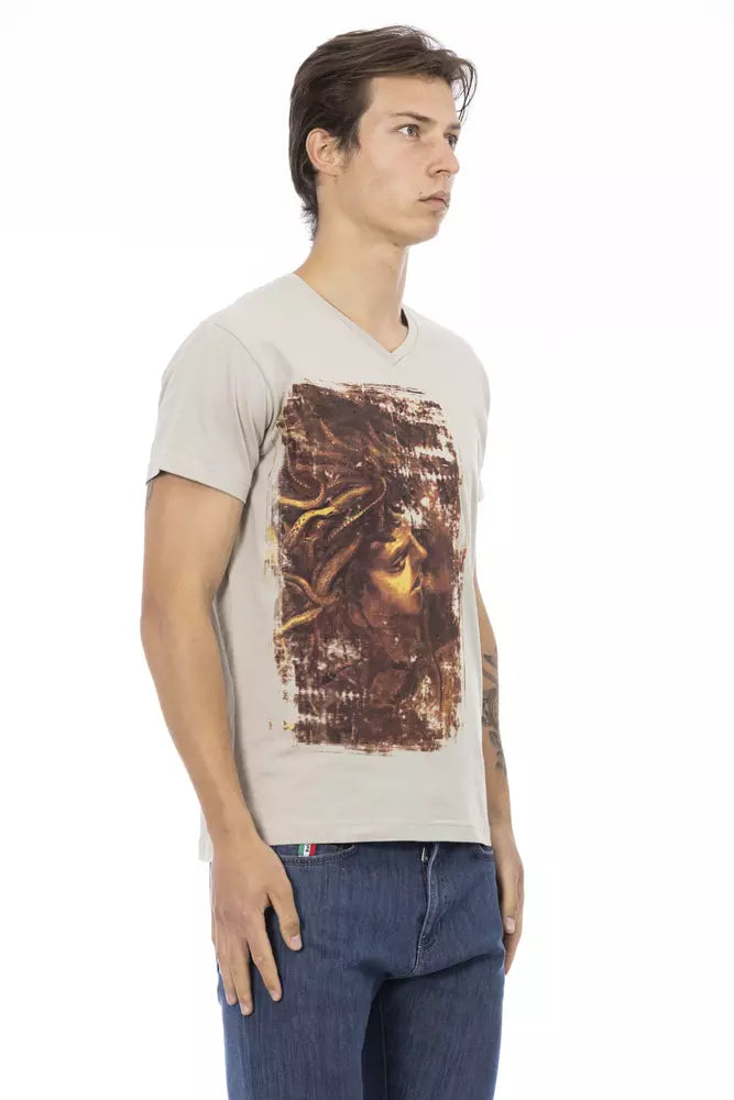Trussardi Action Beige T-Shirt for Men alternate view