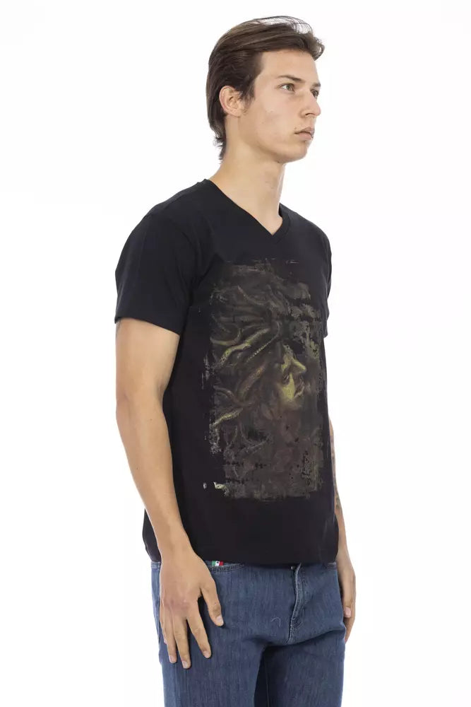 Trussardi Action Black T-Shirt for Men alternate view