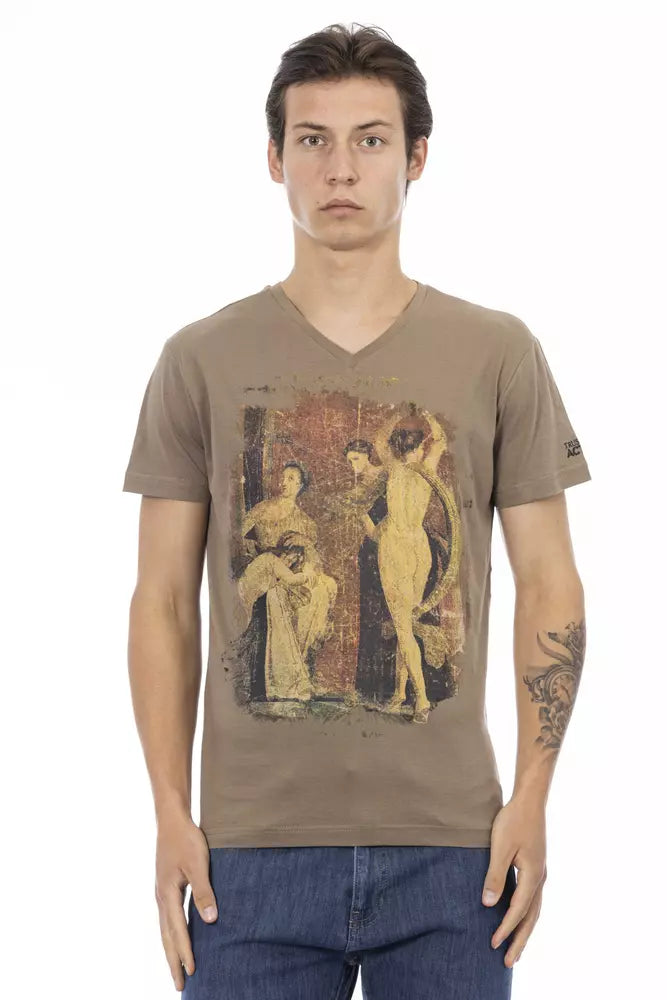 Trussardi Action Brown T-Shirt for Men