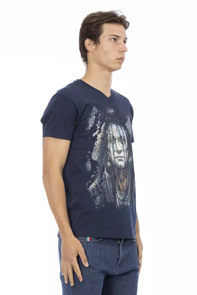 Trussardi Action Blue T-Shirt for Men alternate view