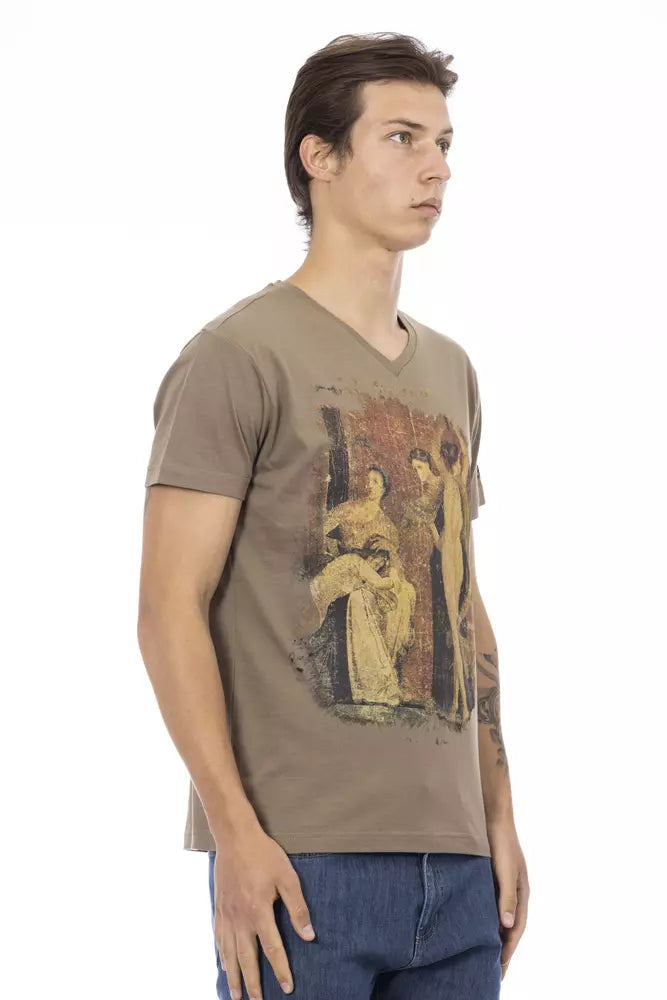 Trussardi Action Brown T-Shirt for Men alternate view