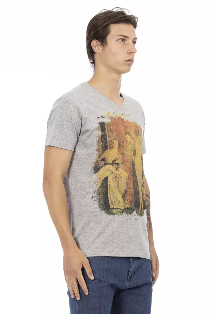 Trussardi Action Grey T-Shirt for Men alternate view