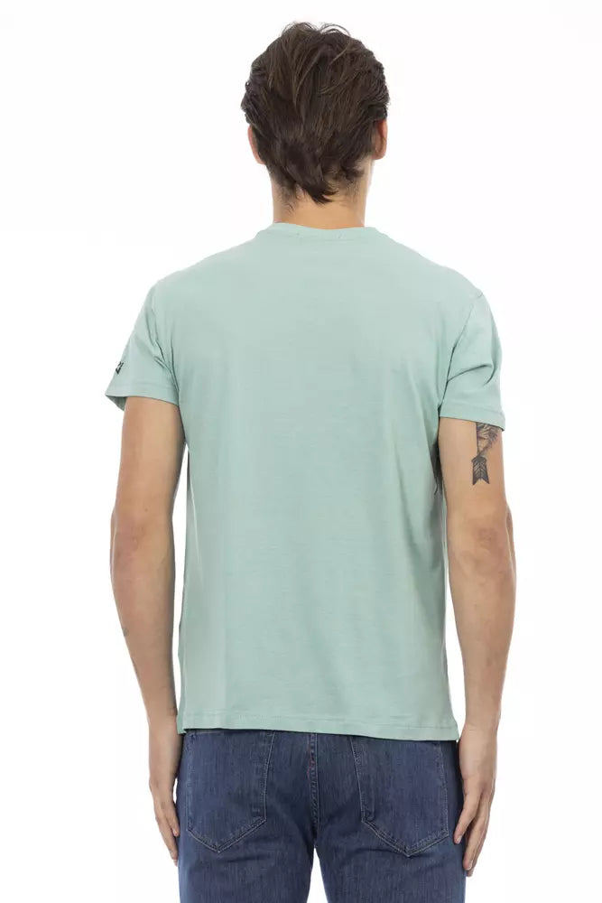 Trussardi Action Green T-Shirts for Men detail view