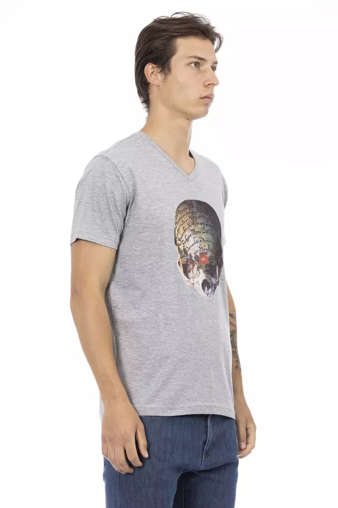 Trussardi Action Grey T-Shirt for Men alternate view