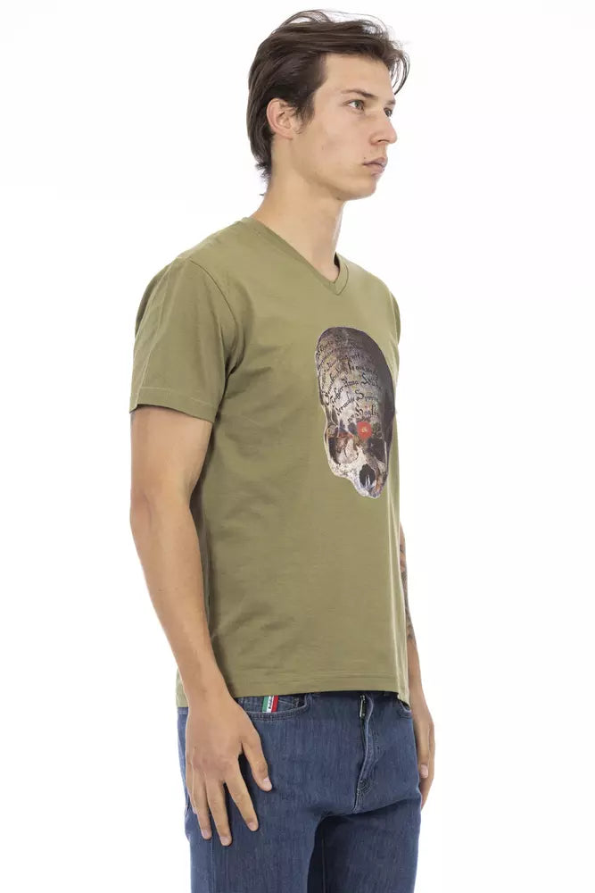 Trussardi Action Green T-Shirt for Men alternate view