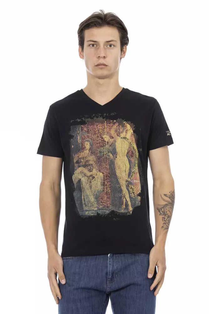 Trussardi Action Black T-Shirt for Men