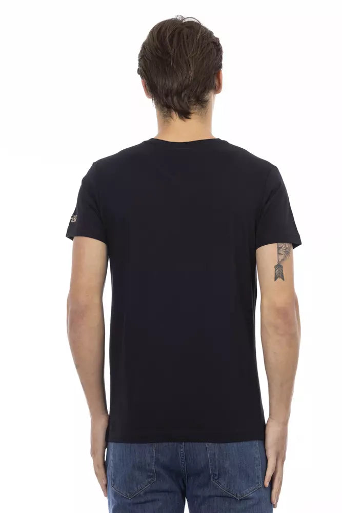 Trussardi Action Black T-Shirt for Men detail view