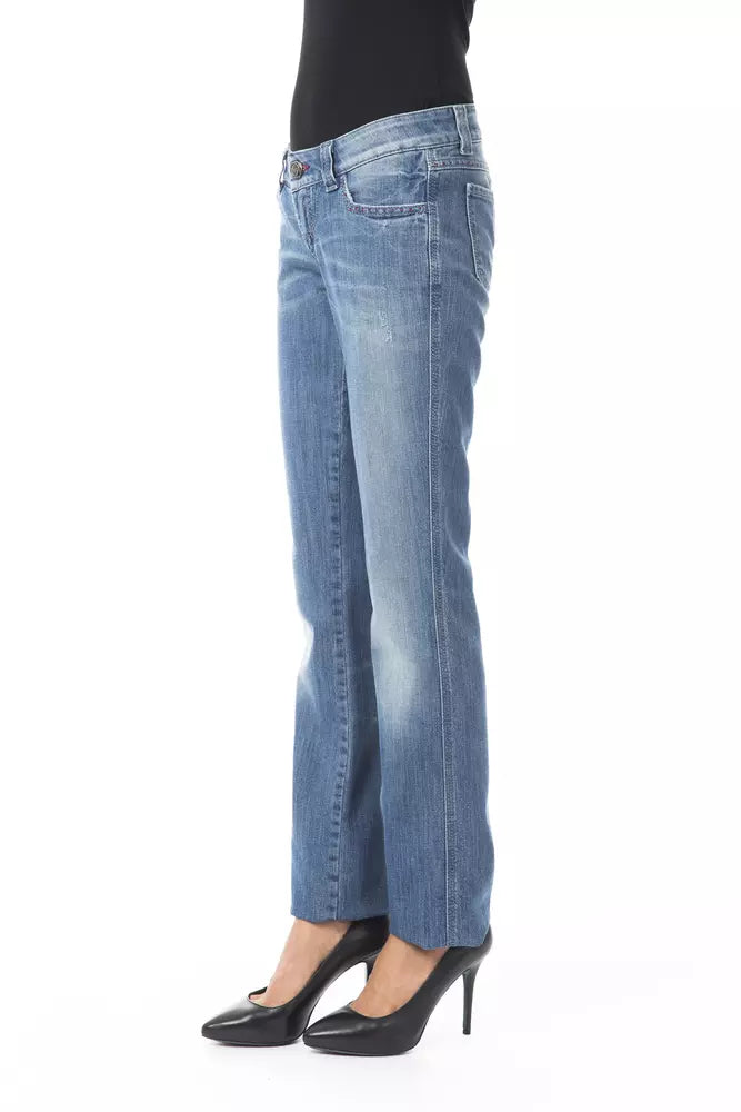 BYBLOS Blue Relaxed Fit Jeans for Women alternate view