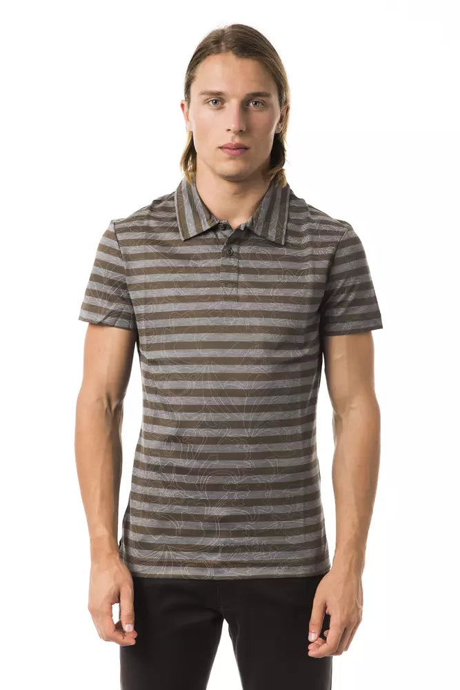 BYBLOS Grey Polo Shirt for Men