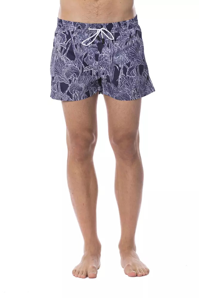 Roberto Cavalli Sport Blue Swim Shorts for Men