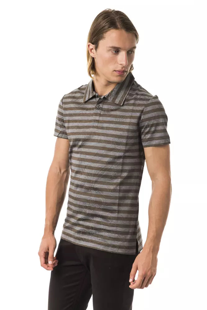 BYBLOS Grey Polo Shirt for Men alternate view
