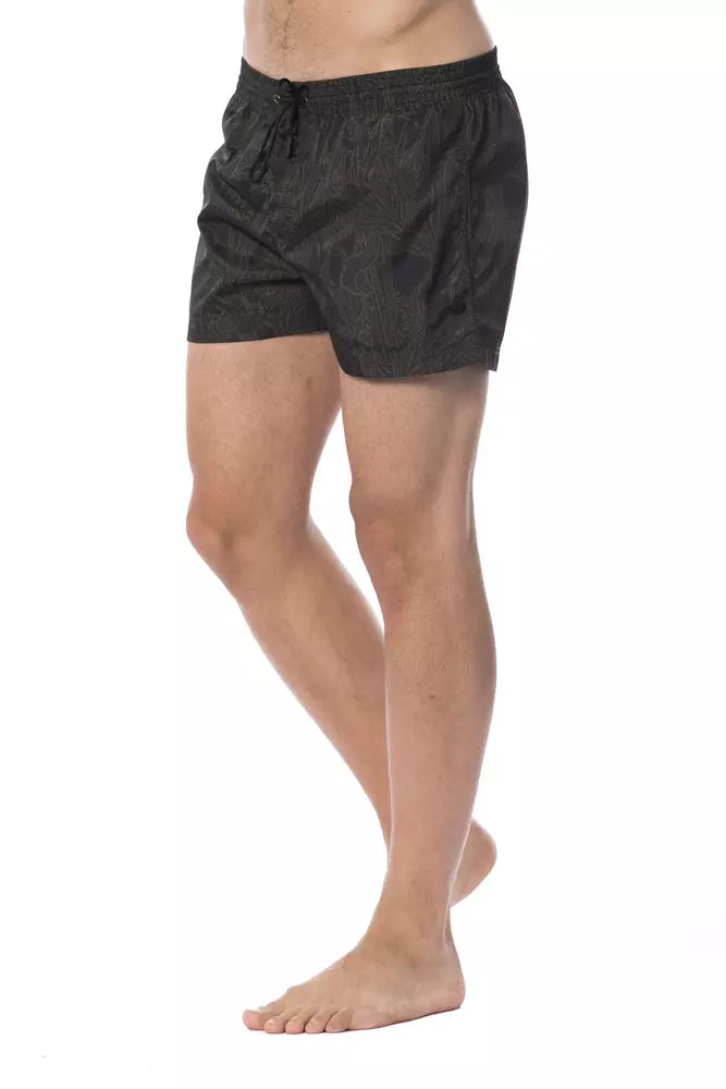 Roberto Cavalli Sport Green Swim Shorts for Men alternate view