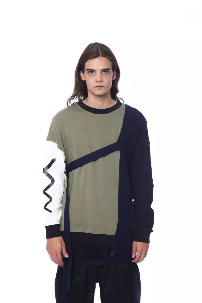 Nicolo Tonetto Green Sweatshirt for Men
