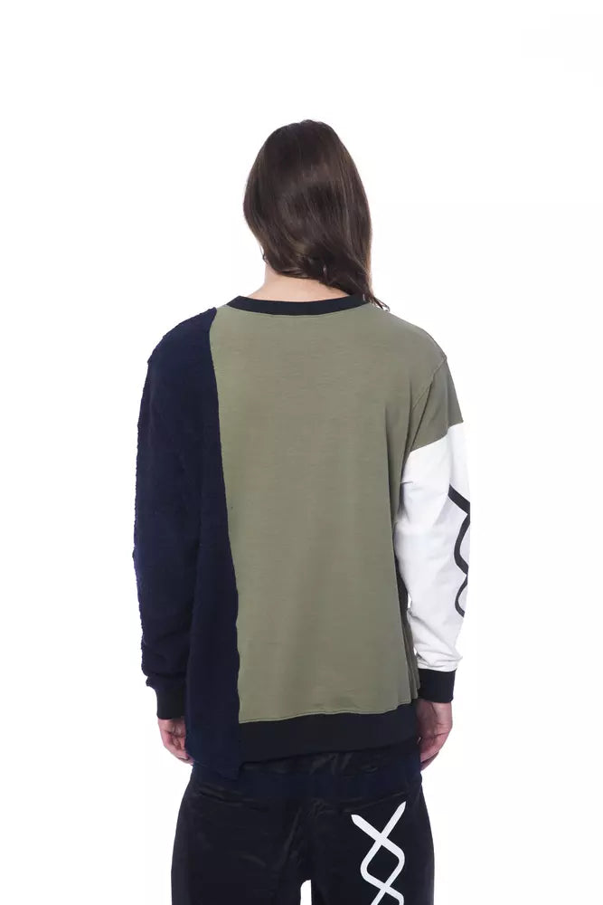 Nicolo Tonetto Green Sweatshirt for Men detail view