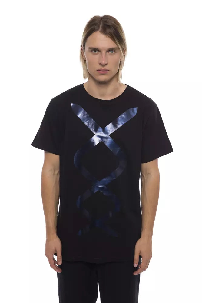 Nicolo Tonetto Black T-Shirt for Men