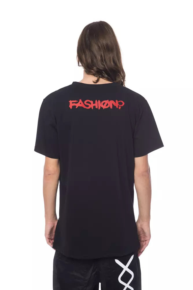 Nicolo Tonetto Black T-Shirts for Men detail view