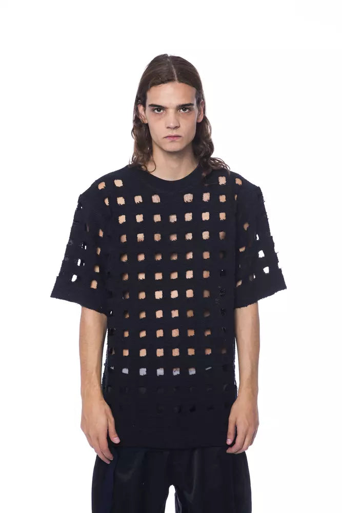 Nicolo Tonetto Black T-Shirt for Men