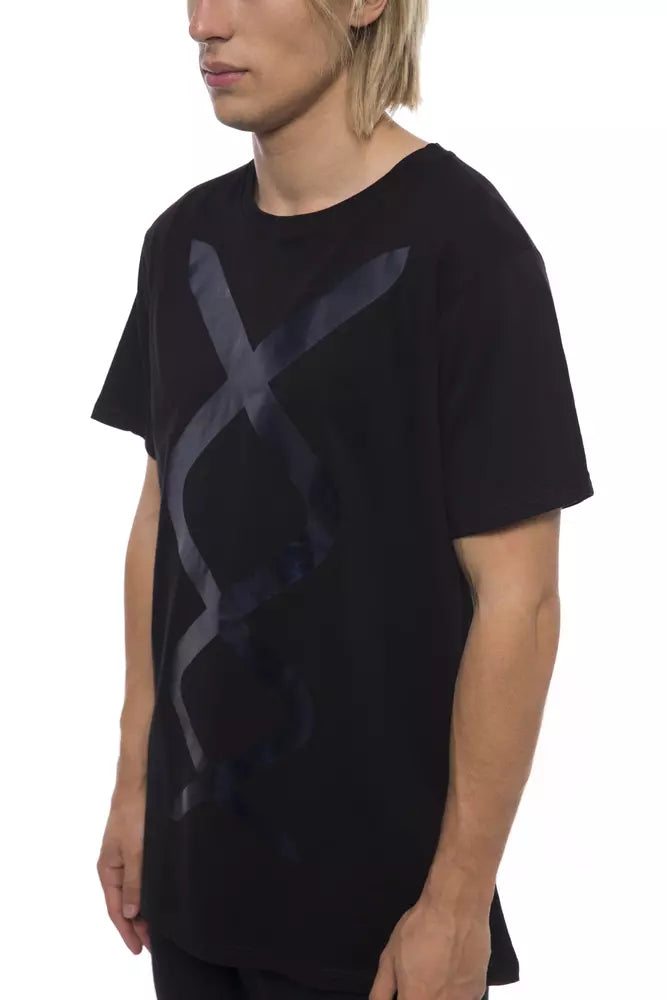 Nicolo Tonetto Black T-Shirt for Men detail view