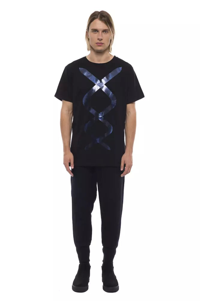 Nicolo Tonetto Black T-Shirt for Men side view