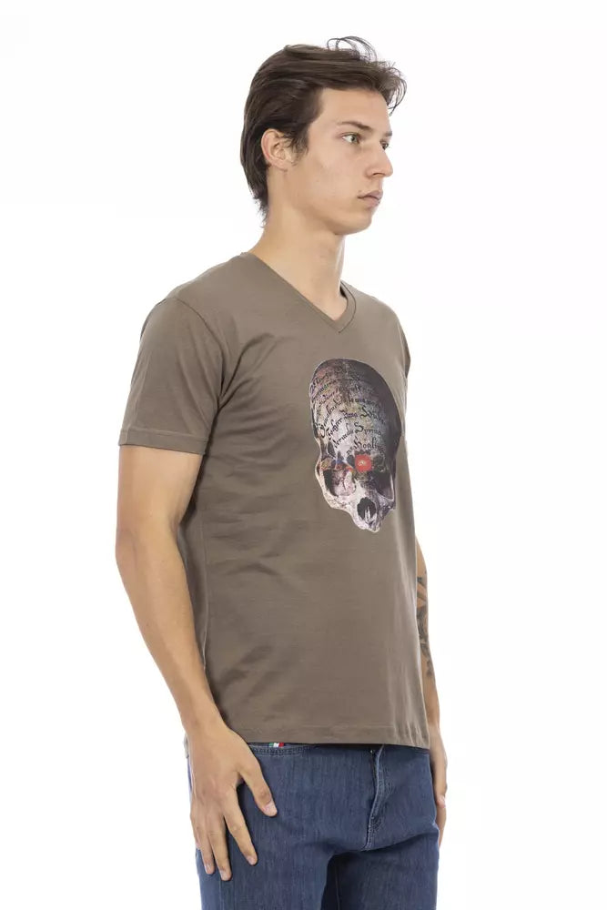 Trussardi Action Brown T-Shirt for Men alternate view