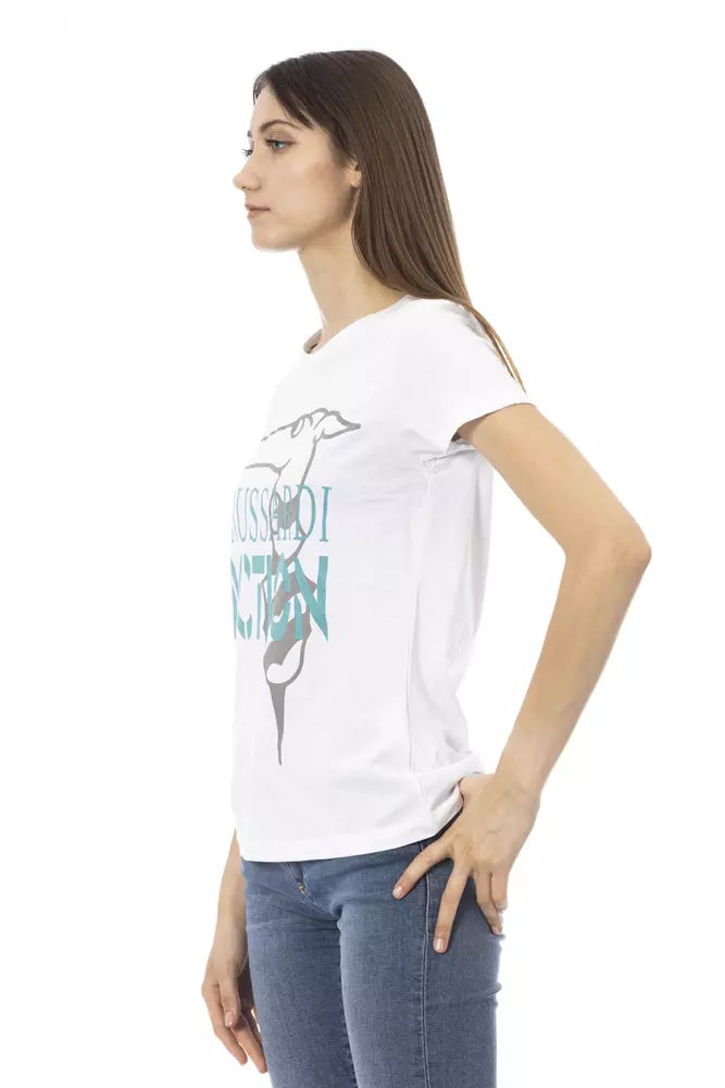 T-shirt Trussardi Action en coton blanc