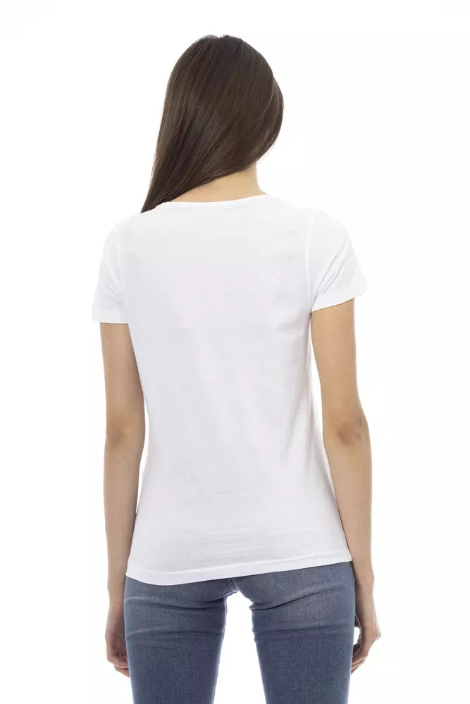 Hauts et T-shirts en coton blanc Trussardi Action