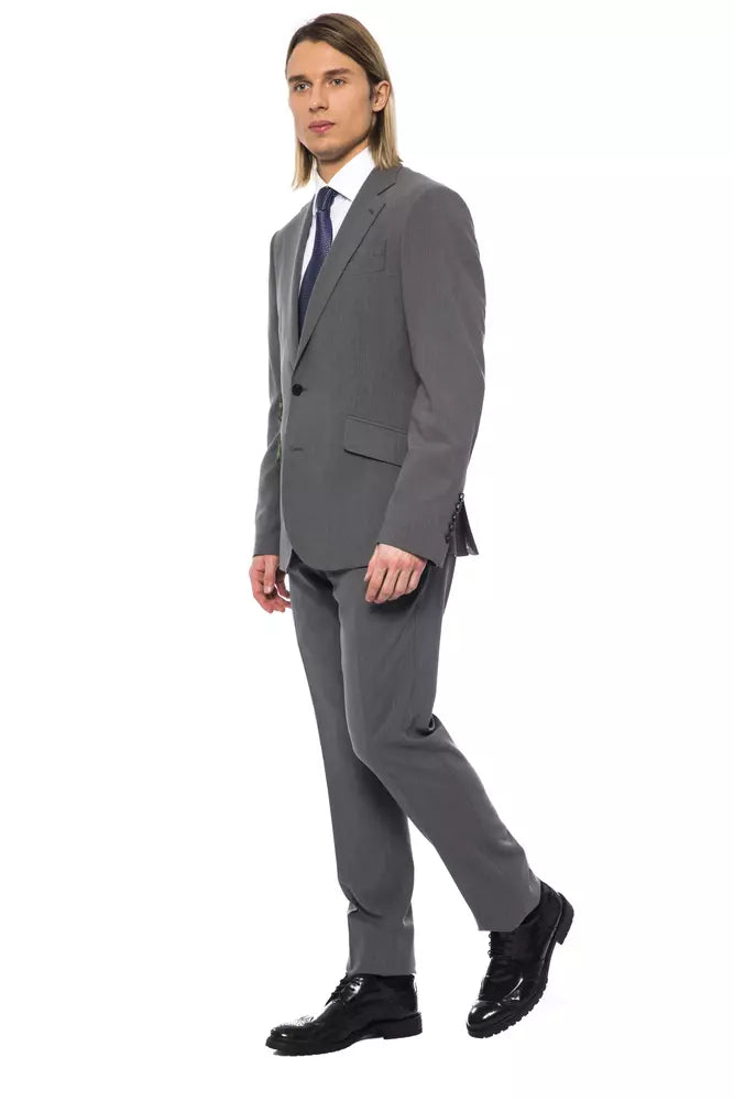 Billionaire Italian Couture Grey Two Piece Suits for Men alternate view