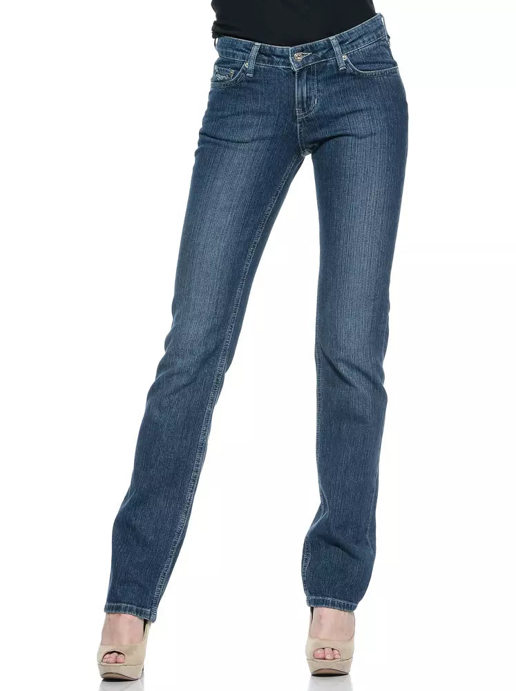 Ungaro Fever Blue Relaxed Fit Jeans for Women