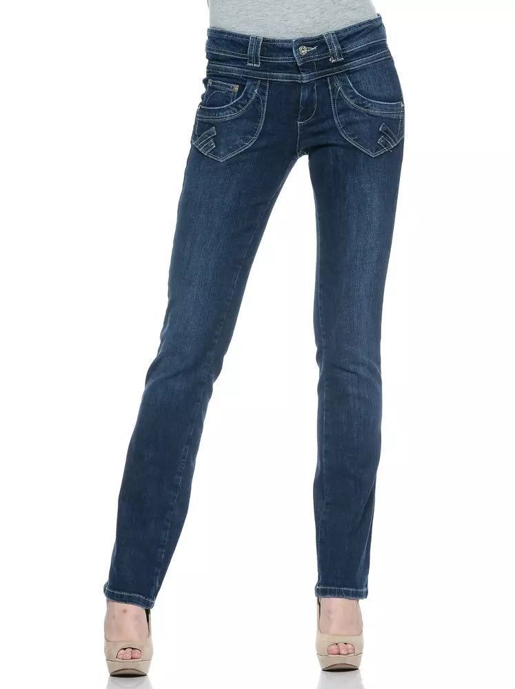 Ungaro Fever Blue Slim Fit Jeans for Women