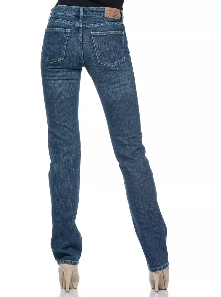 Ungaro Fever Blue Relaxed Fit Jeans for Women alternate view
