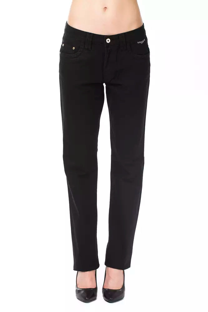 Ungaro Fever Black Casual Pants for Women