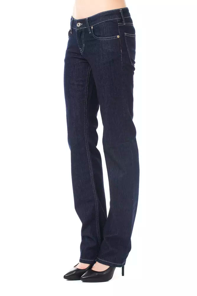 Ungaro Fever Blue Straight Leg Jeans for Women alternate view