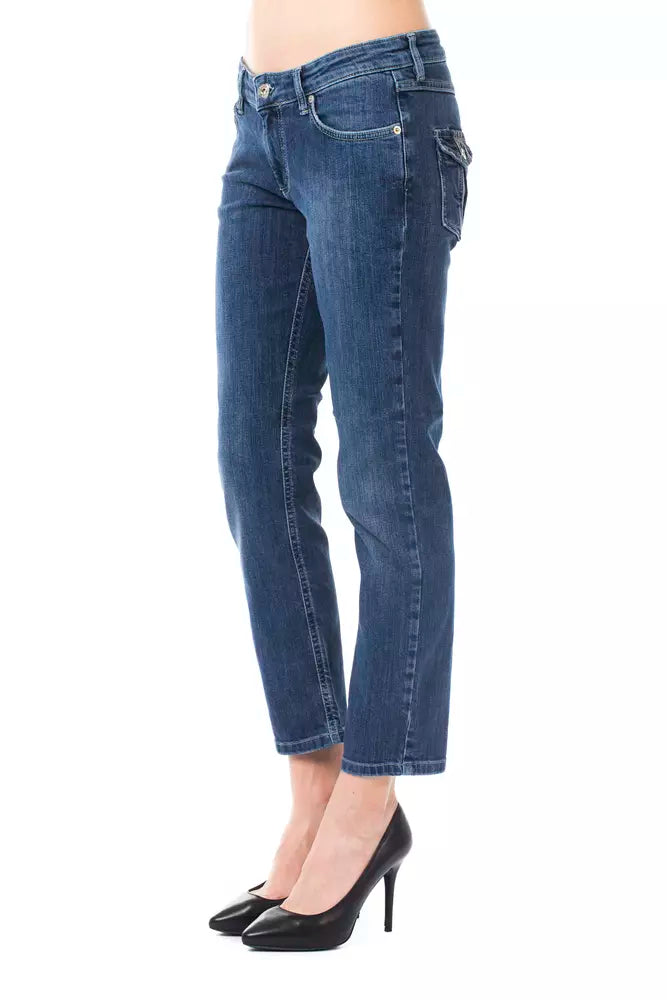 Jean en coton bleu clair Ungaro Fever pour femme