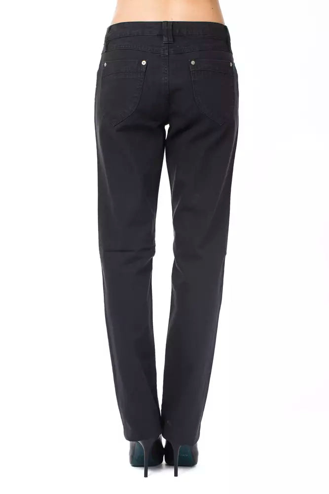Ungaro Fever Blue Casual Pants for Women detail view