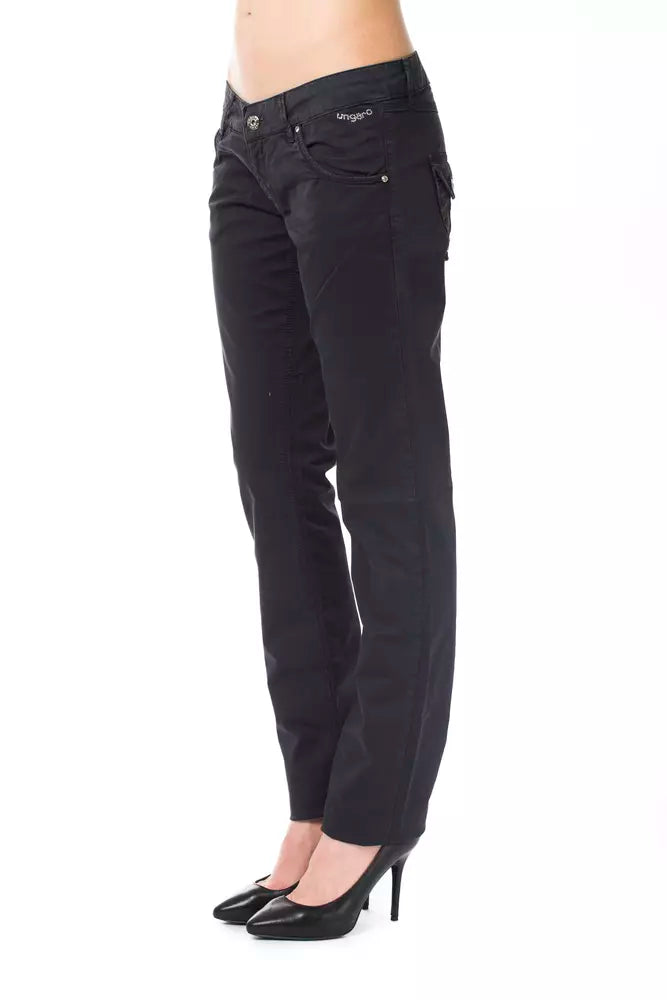 Ungaro Fever Blue Casual Pants for Women alternate view