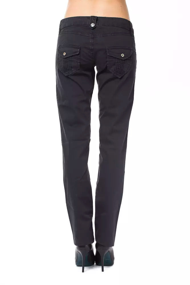 Ungaro Fever Blue Casual Pants for Women detail view