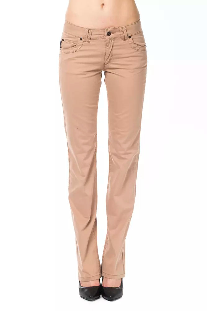 Ungaro Fever Beige Casual Pants for Women