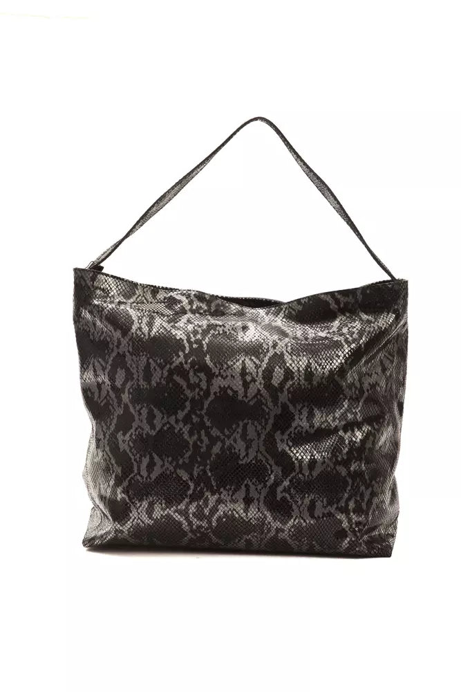Pompei Donatella Grey Shoulder Bag for Women detail view
