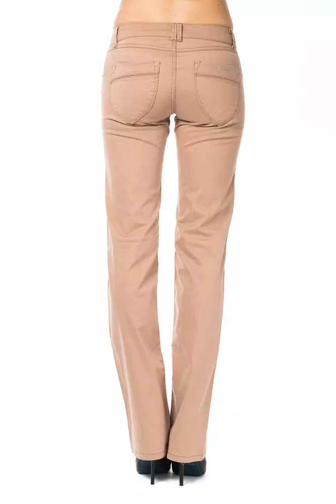 Ungaro Fever Beige Casual Pants for Women detail view